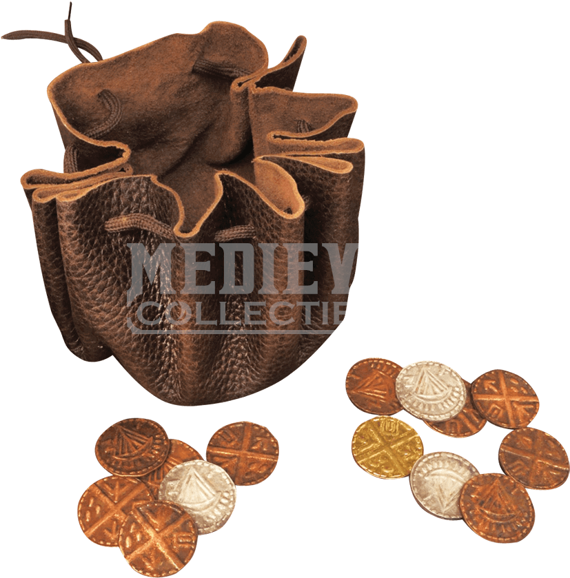 Viking Coin Pouch (850x850), Png Download