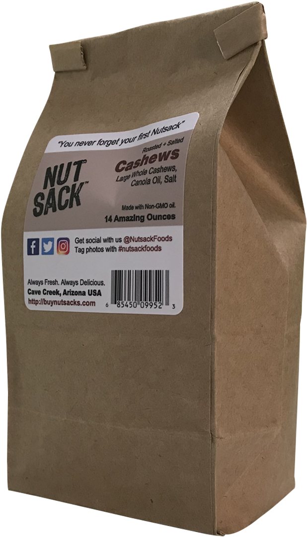 Roasted Salted Cashews - Carton (1200x1200), Png Download