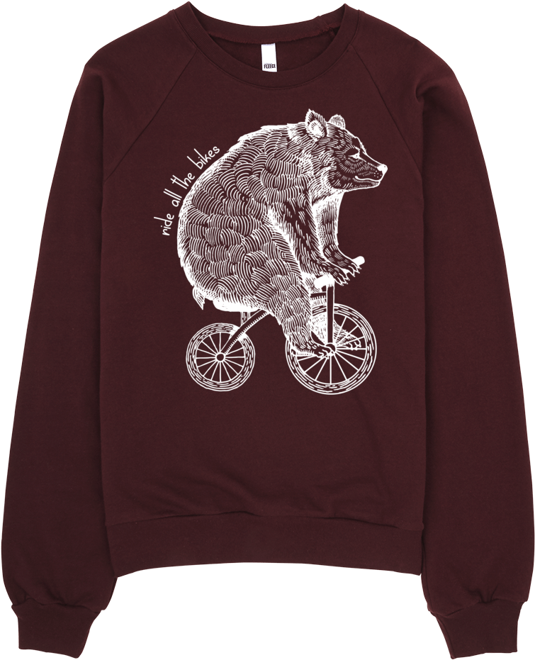 Ride All The Bikes Sweater - Sweater (1000x1000), Png Download