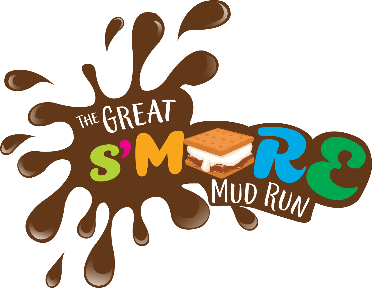 The Great S'more Mud Run - Illustration (1280x992), Png Download