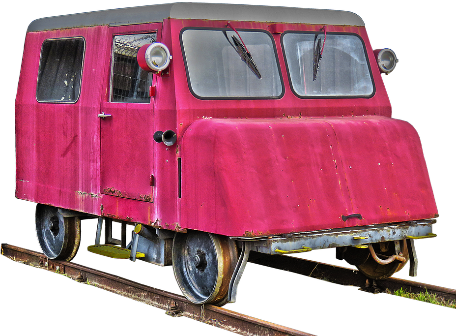Motor Draisine, Vehicle, Rail Vehicle, Old - Railroad Car (927x720), Png Download