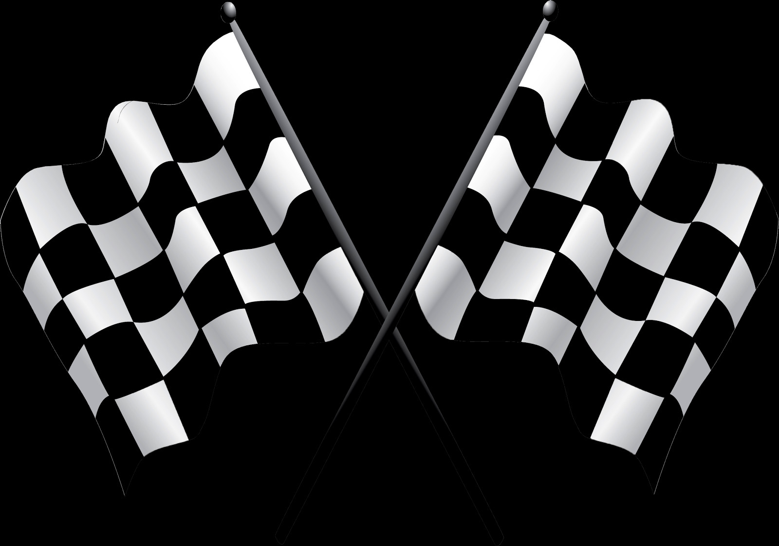 100% Free To Download - Nascar Flag (1600x1121), Png Download