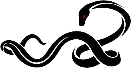 Snake Tattoo Red Eye Png - Snake Tattoo Png (500x276), Png Download