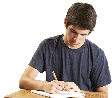 Student Studying Png Jpg Black And White Library - Implementation Of Mental Health Programs In Schools (600x375), Png Download