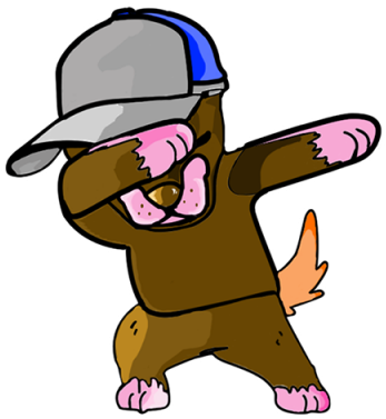 Dab It , Dabbing, Dogge, God Png And Psd - Psd (640x640), Png Download