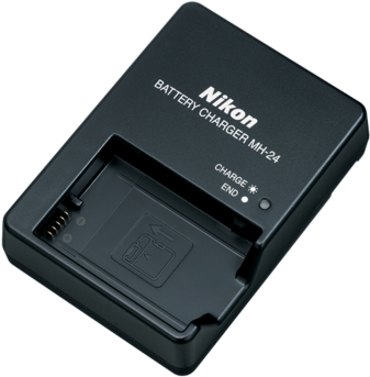 Nikon Mh 24 Quick Charger - Nikon Charger Mh 24 (480x408), Png Download