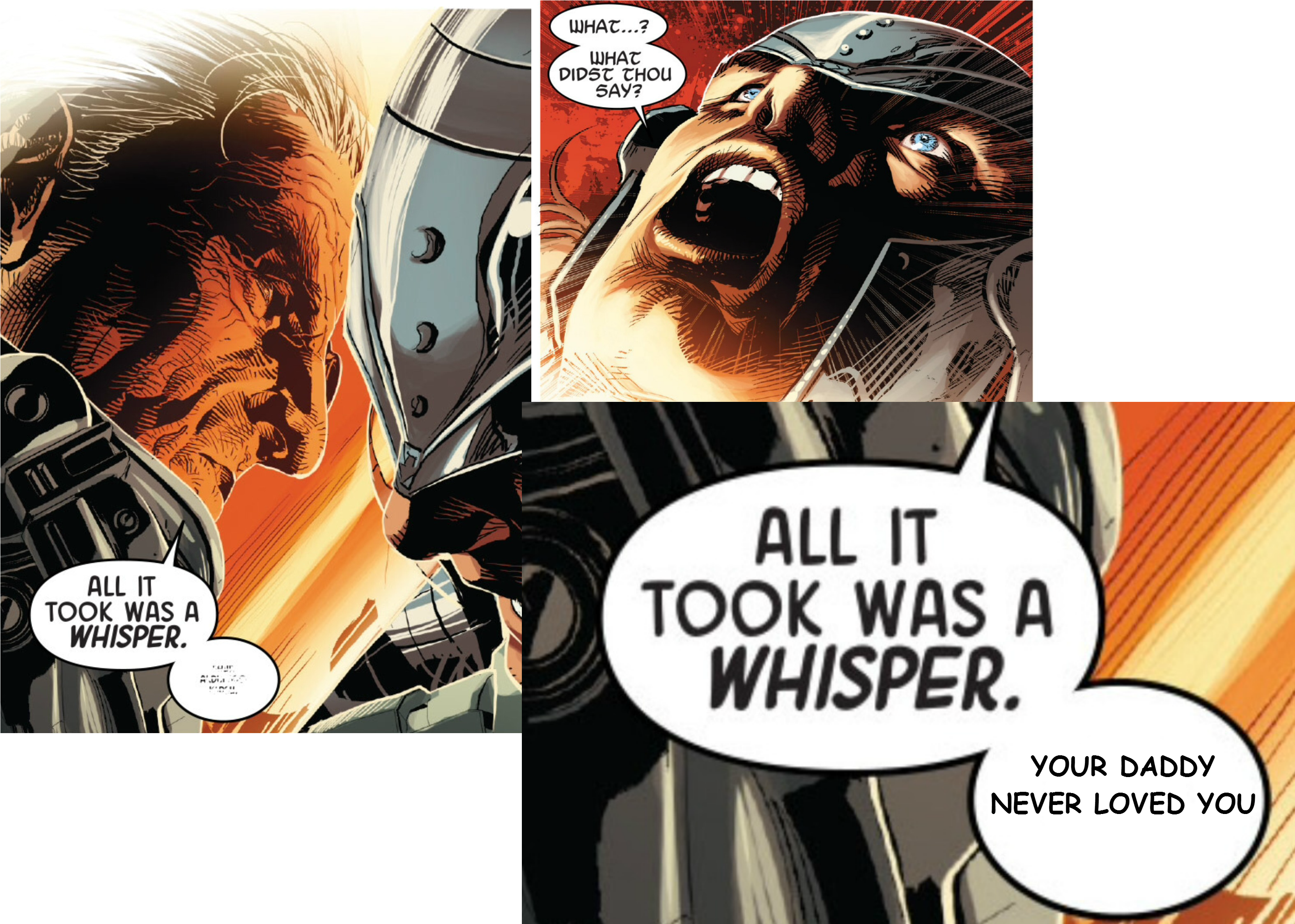 Original Sin - Thor Unworthy Nick Fury (3180x2250), Png Download