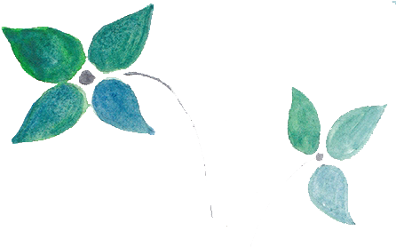 Free Flowers Over Green Watercolor Brush Strokes - Watercolor Painting (469x277), Png Download