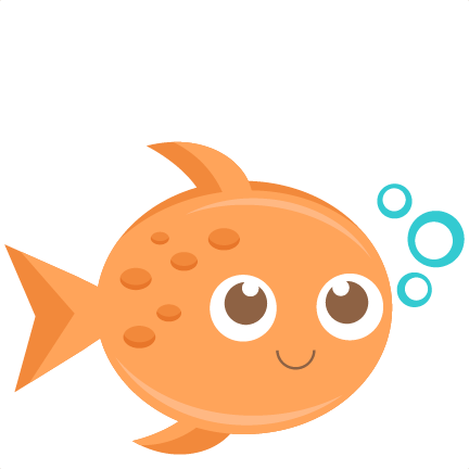 Smile Clipart Fish - Fish Clip Art Cute (432x432), Png Download