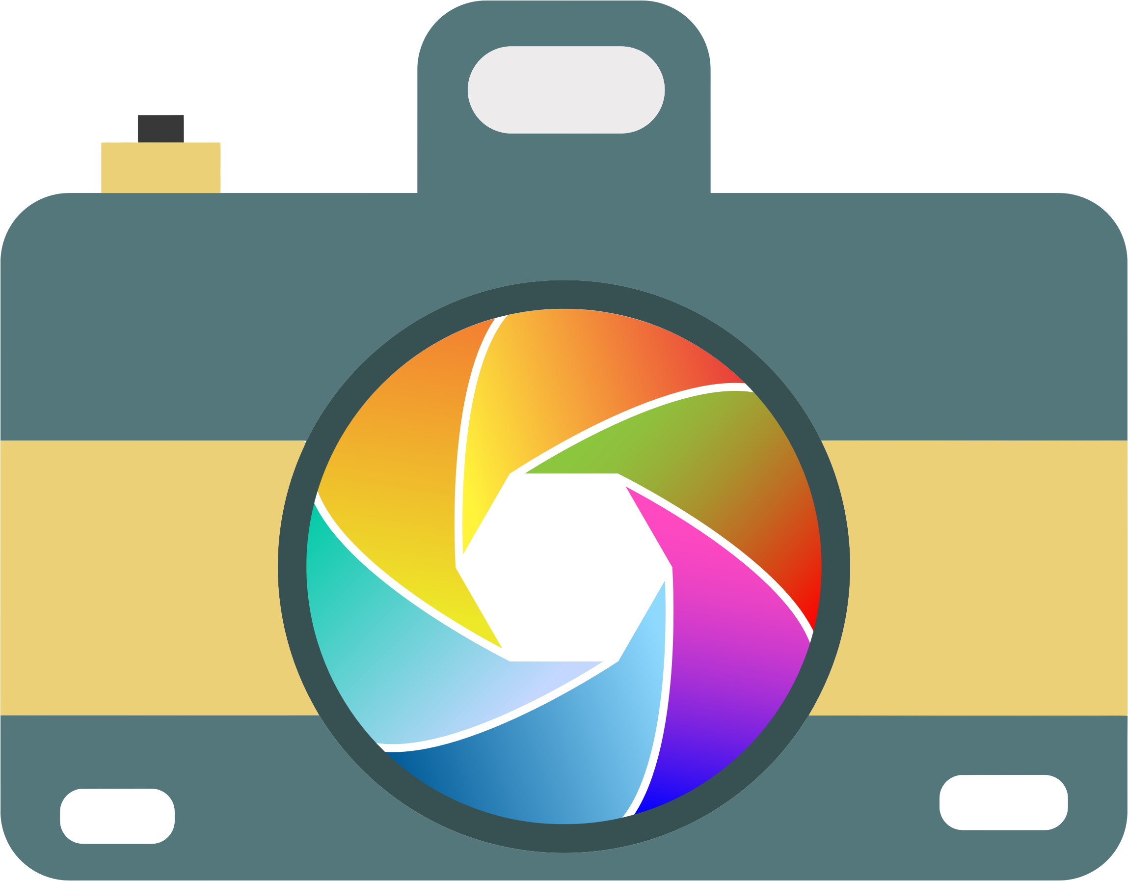 This Free Icons Png Design Of Camera Icon With Colorful (2298x1794), Png Download