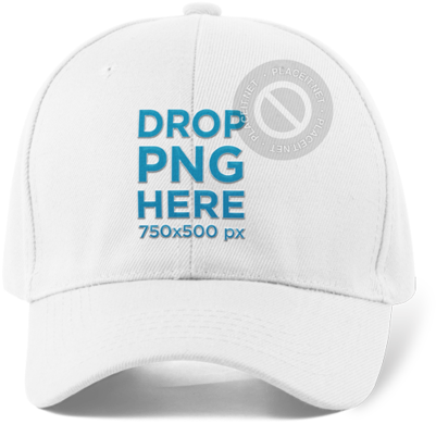 White Cap Mock Up (640x480), Png Download