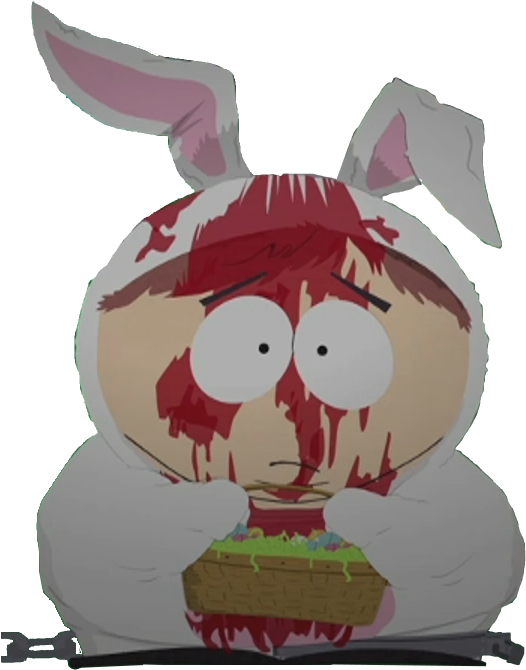 Easter Bunny Cartman - South Park Cartman Easter Bunny (541x676), Png Download