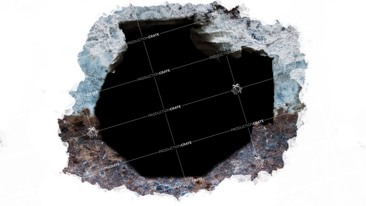 Bullet Hole - Download (720x405), Png Download