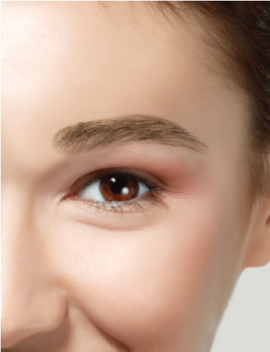 Dimples Eyebrows (500x500), Png Download