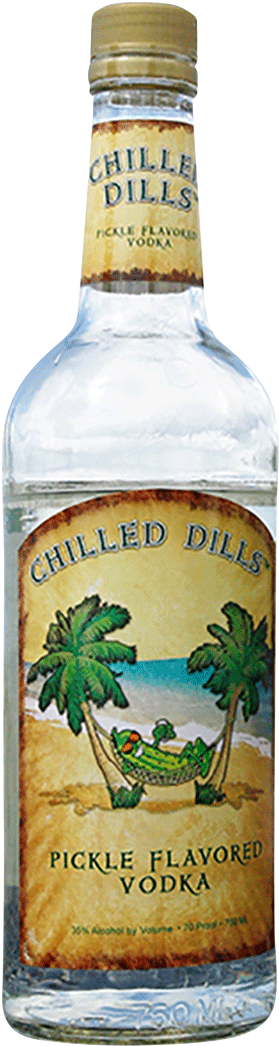 This Pickle-flavored Vodka Called “chilled Dills” Is - Pickle Vodka (750x1050), Png Download