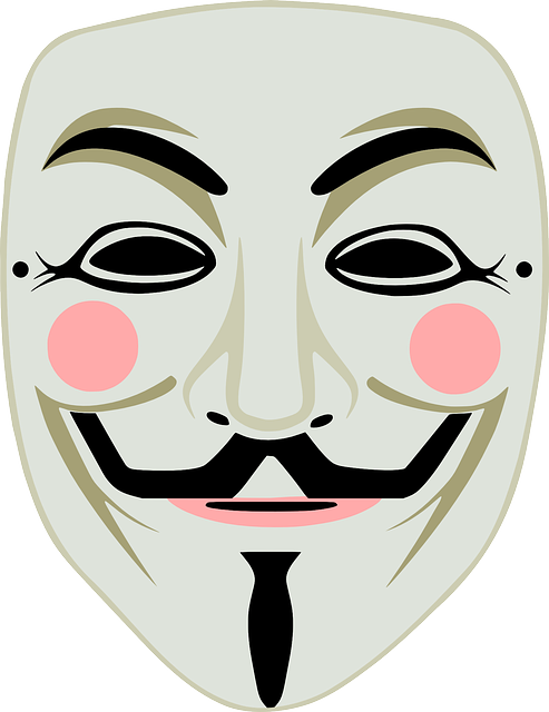 Fawkes, Fawkes Mask, Guy, Anonymous, Color, Mask, Meme - Guy Fawkes Mask (493x640), Png Download