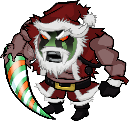 War-torn Santa - Town Of Salem Santa (462x454), Png Download