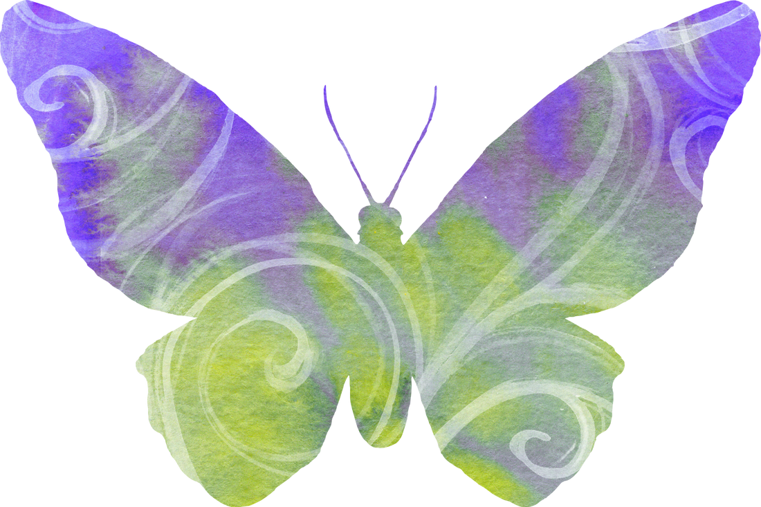 Lavender Clipart Butterfly (960x640), Png Download