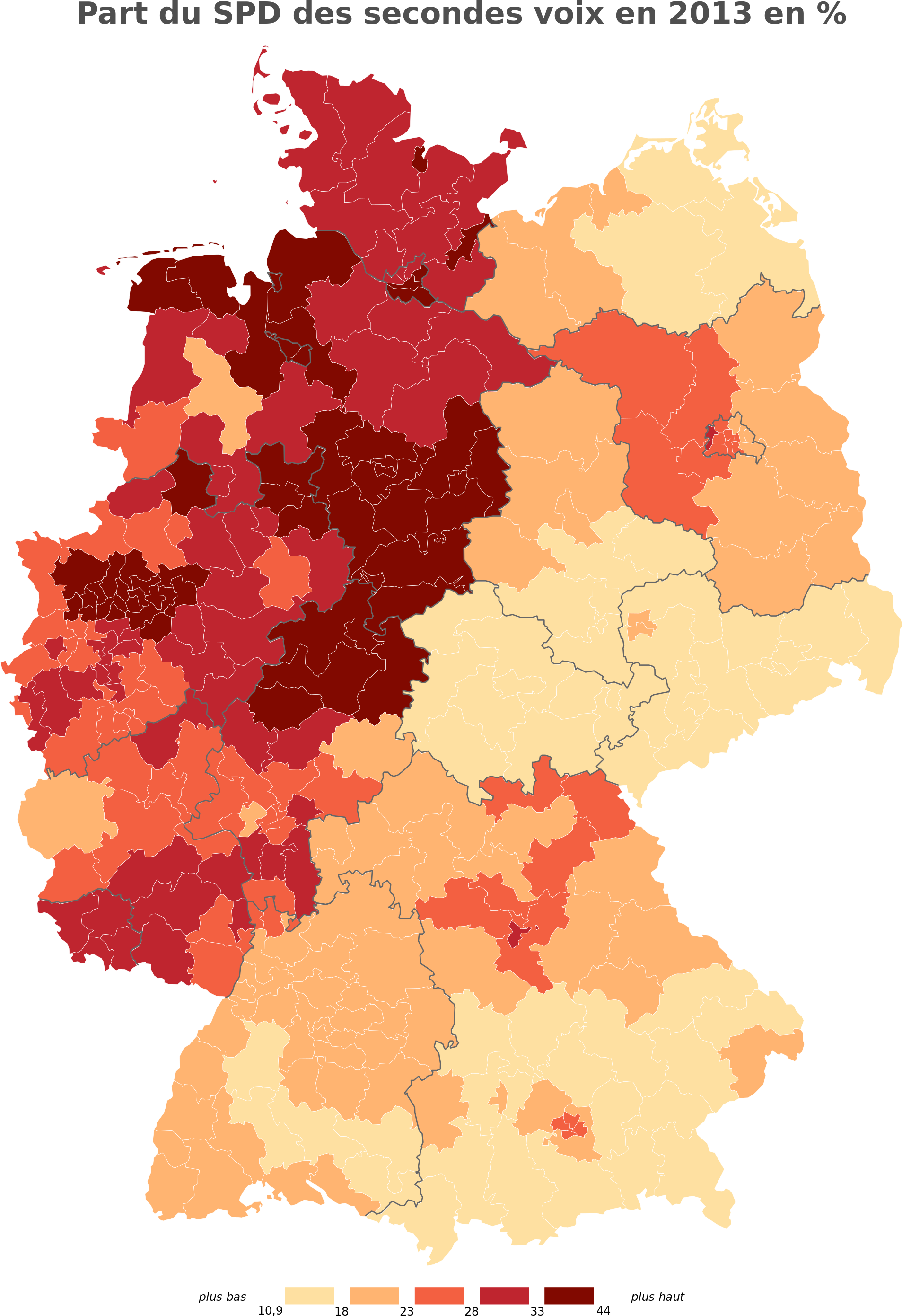 Open - Art Print: Benguhan's Map Of Germany Where Hesse (hessen) (2000x2839), Png Download