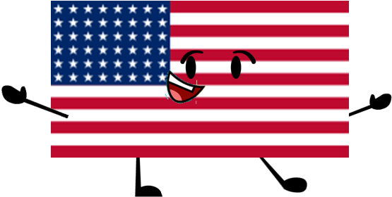 Usa Flag - American Flag Necklace - Fourth Of July Red White And (561x289), Png Download