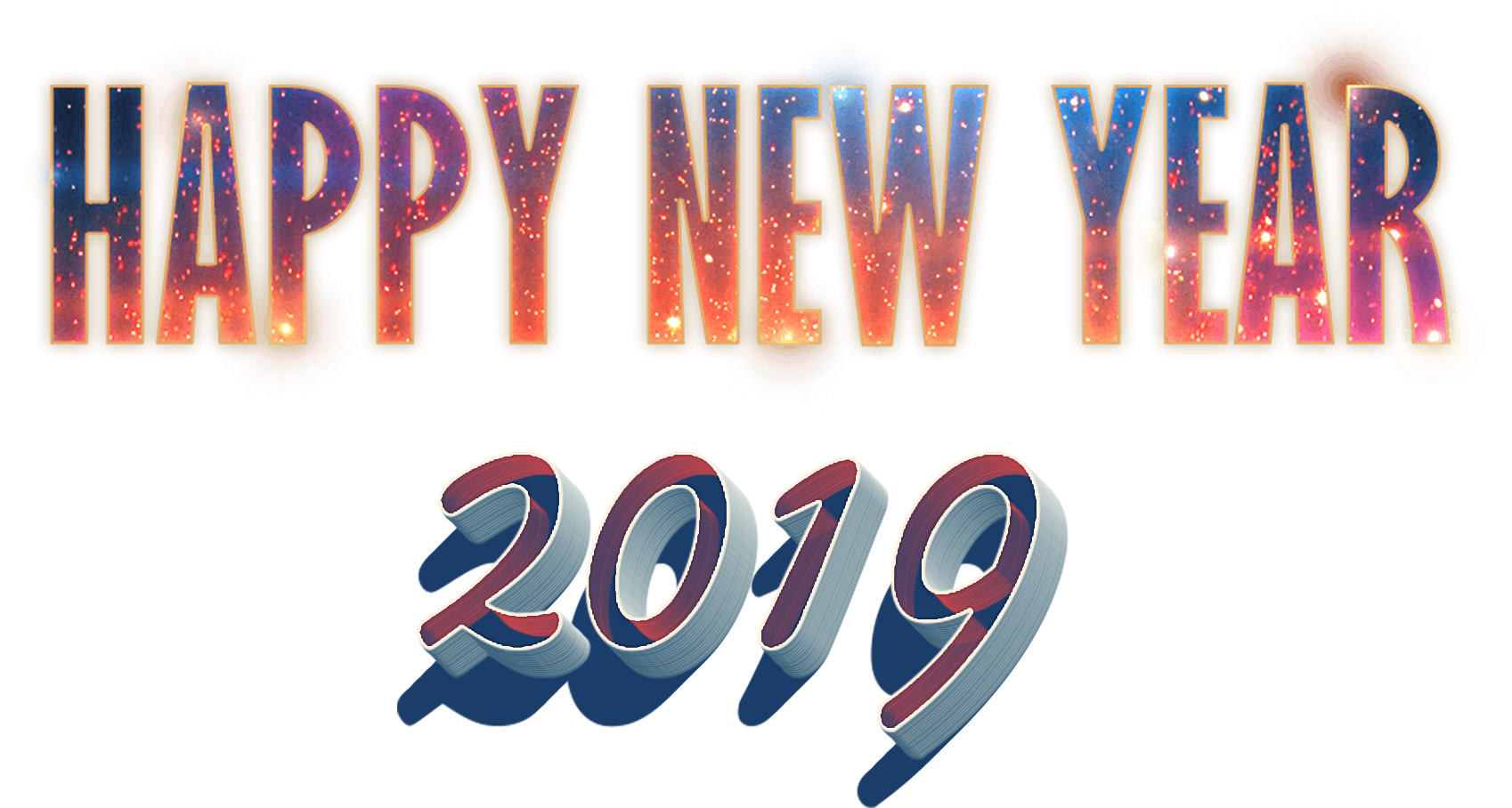 New Year Png Photo - Happy New Year Png Transparent (1732x978), Png Download