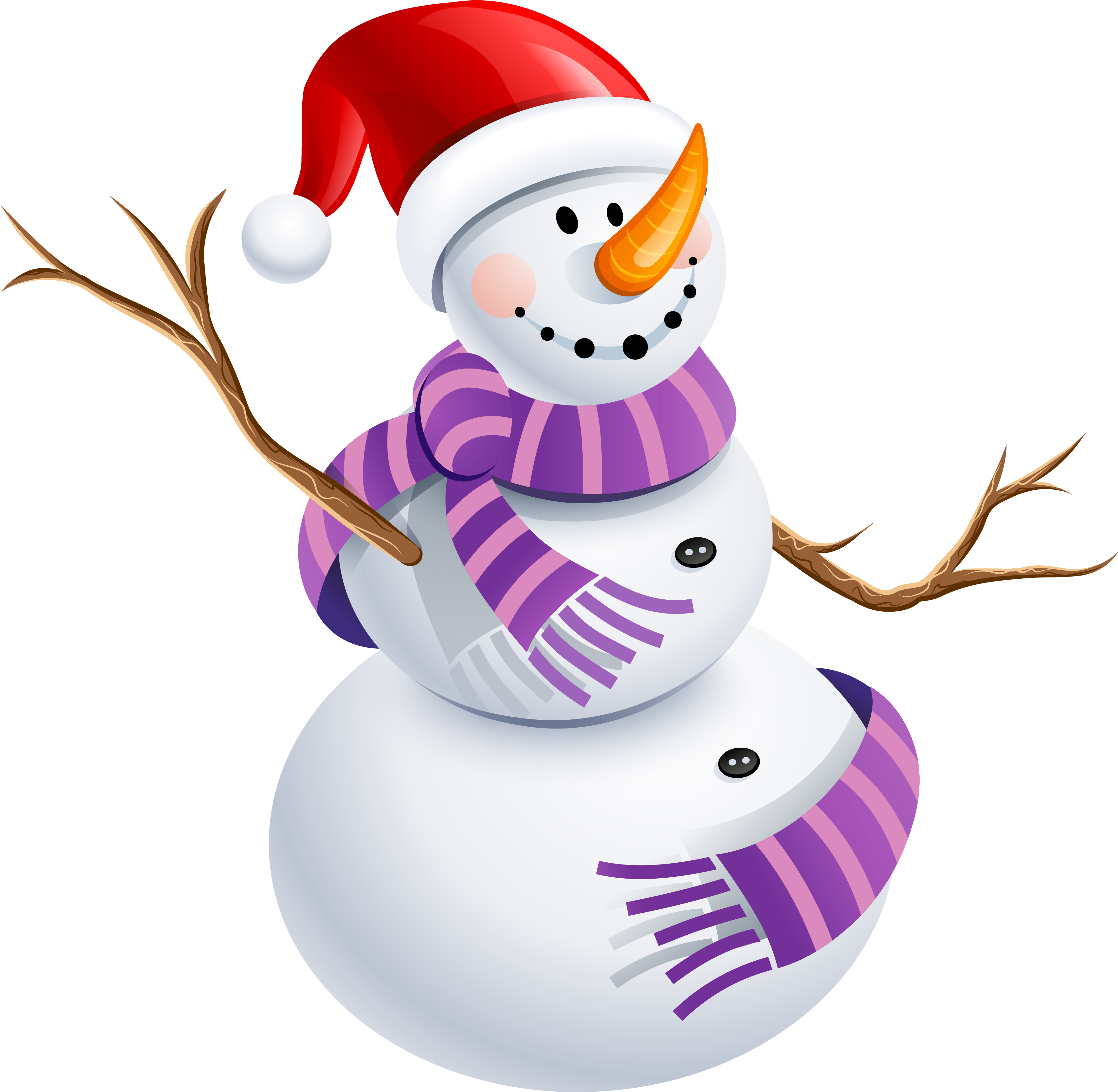 Snow Man Png (3502x3420), Png Download