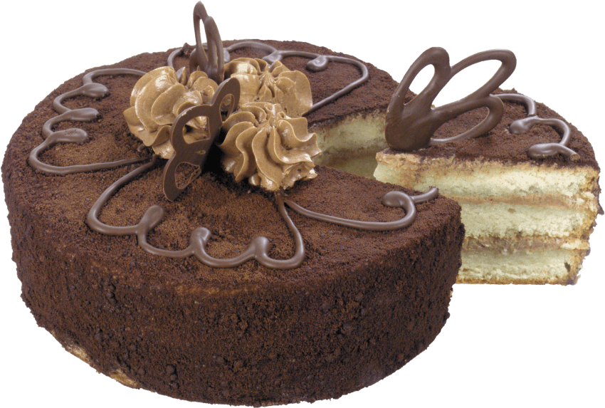 Free Png Chocolate Cake Png Images Transparent - Real Birthday Cake Hd Png (850x573), Png Download