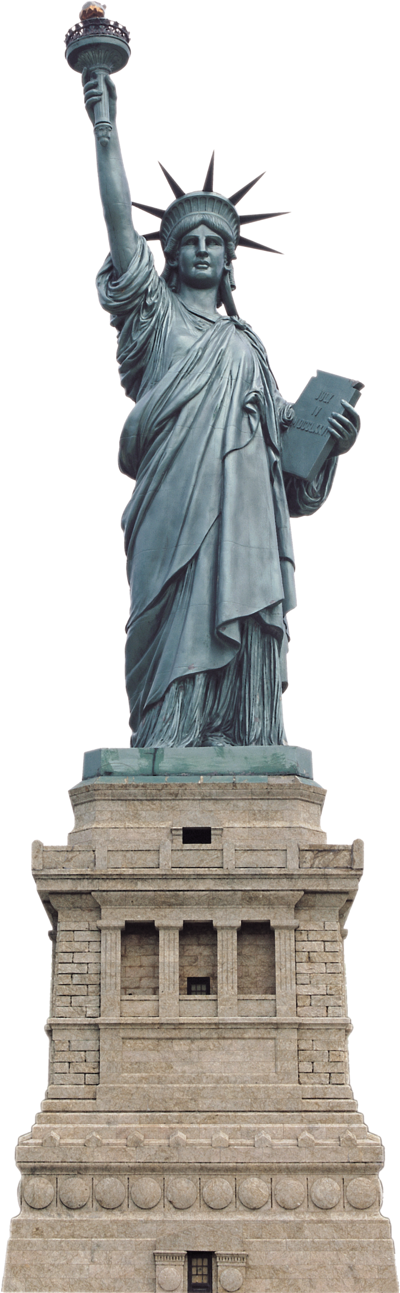 Statue Of Liberty Free Download Png - Statue Of Liberty Transparent Background (900x2589), Png Download