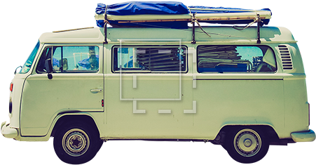 Hippie Bus Png - Volkswagen Vw Bug Wagon Classic Car Iphone 6 Plus Armor (450x450), Png Download
