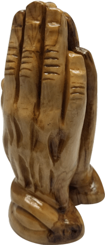 Praying Hands Small Size - Statue (500x500), Png Download
