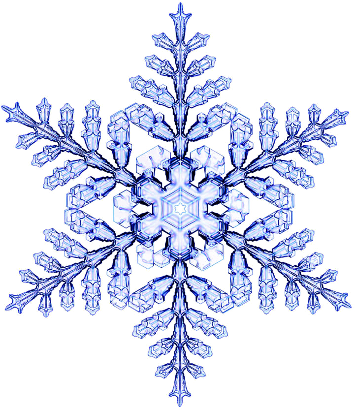 Snowflakes Png Background Image - Snow Crystal (800x882), Png Download