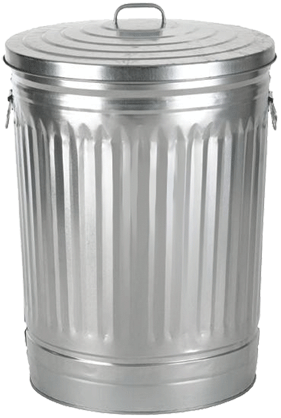Trash Can Clean Png - Behrens 1270 Galvanized Steel Trash Can, 31 Gallon (460x460), Png Download