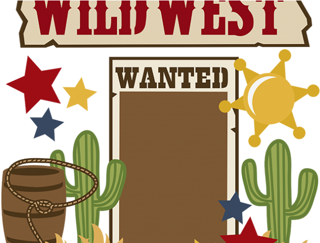 Western Banner Freeuse Download Images Huge - Wild Wild West Clipart (640x480), Png Download