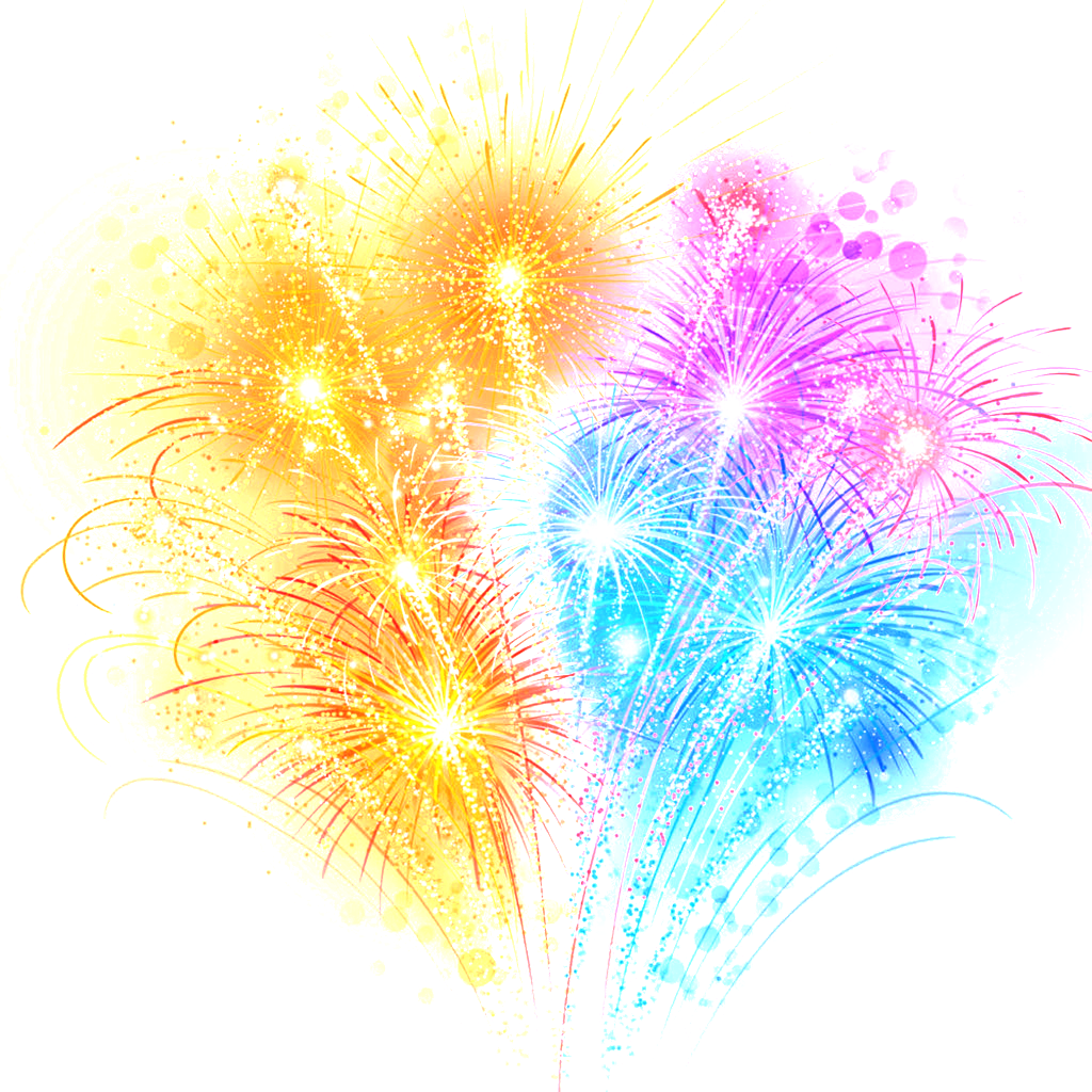 This Graphics Is Color Fireworks Effect Picture Transparent - Juegos Pirotecnicos Png Hd (1024x1024), Png Download