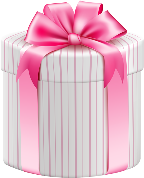 Birthday Party Clipart, Art Birthday, Gift Box Images, - Pink Gift Box Png (484x600), Png Download