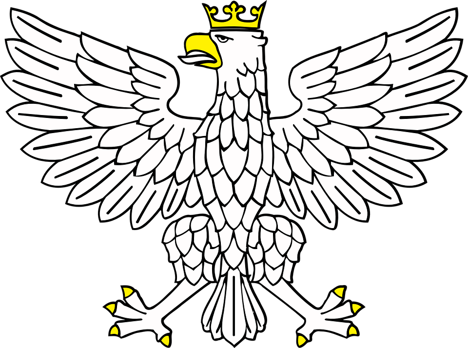 Small Crown Cliparts - Bald Eagle With Crown (960x714), Png Download