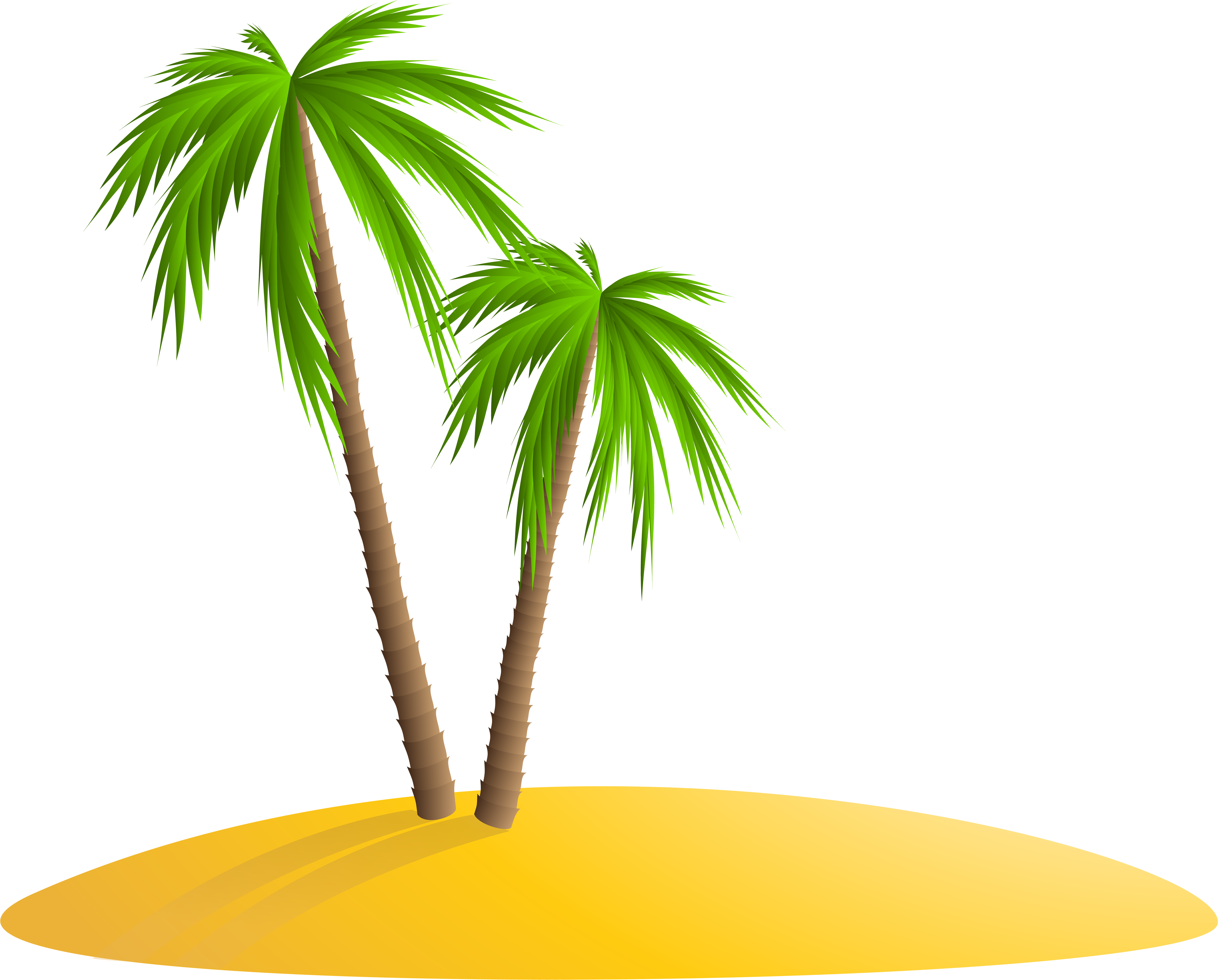 Palm Png Clip Art Image Gallery Yopriceville (8000x6446), Png Download