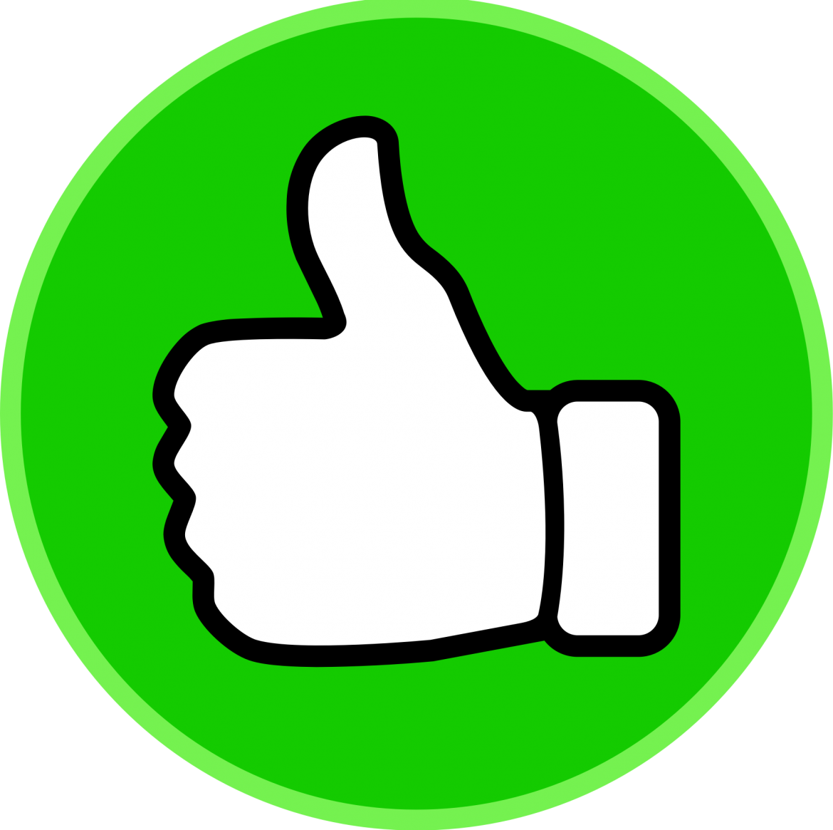100 Thumbs Up Clipart Images Free Download 【2018】 Jpg - Green Thumbs Up Sign (800x797), Png Download