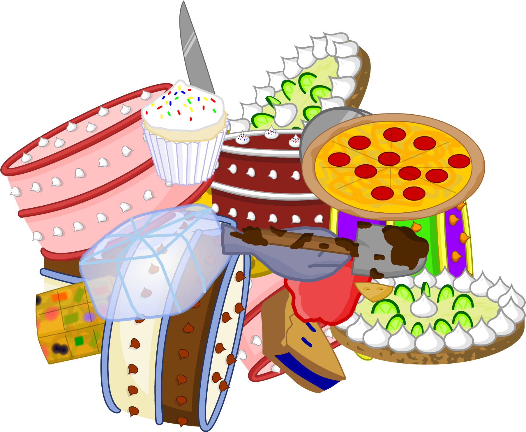 Grand Cake - Bfdi Grand Cake (1920x1592), Png Download