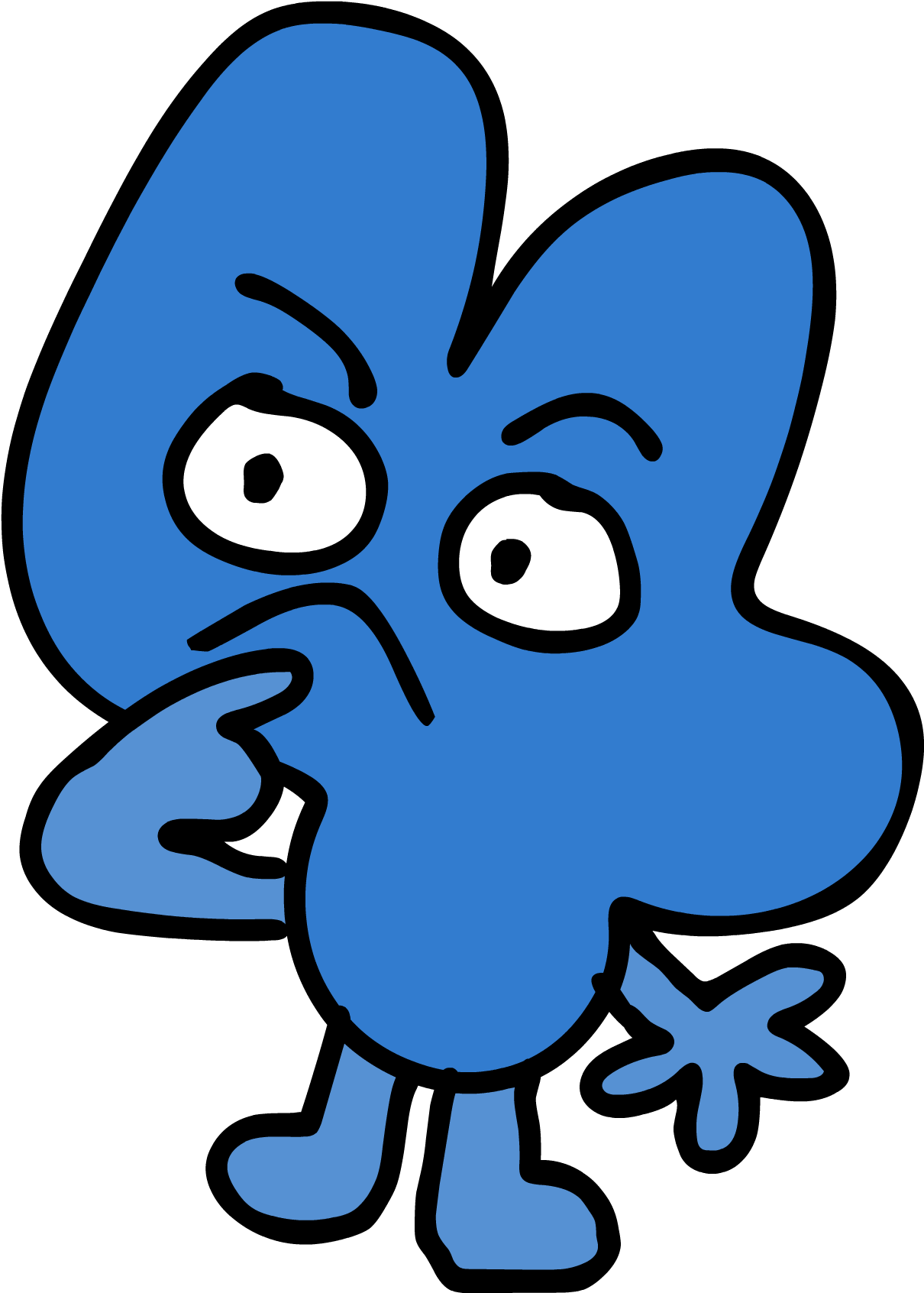 4 Thinking - Four Bfb (1274x1748), Png Download
