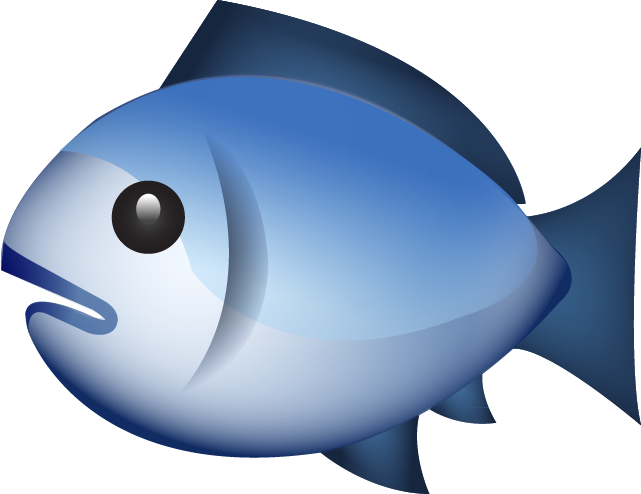 Download Ai File - Fish Emoji Png (641x494), Png Download