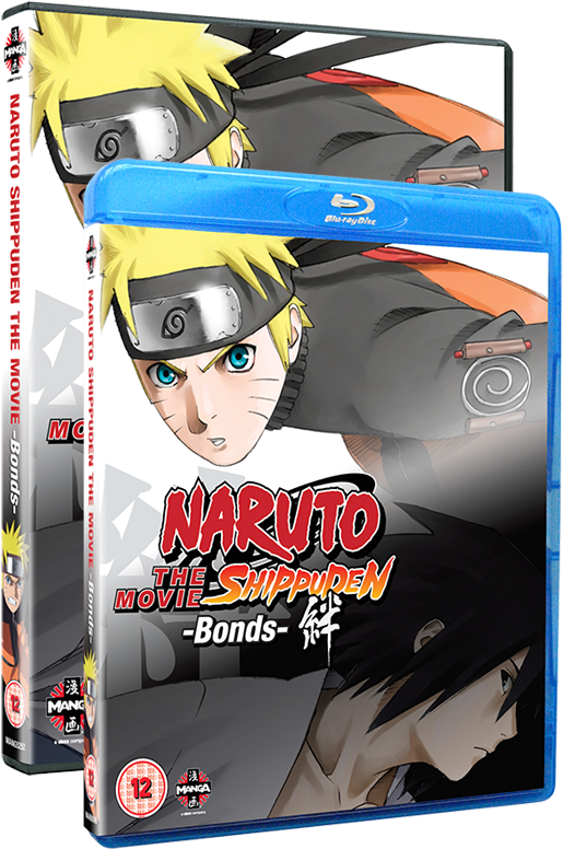 Naruto Shippuden The Movie - Naruto - Shippuden: The Movie 2 - Bonds (blu-ray) (530x795), Png Download