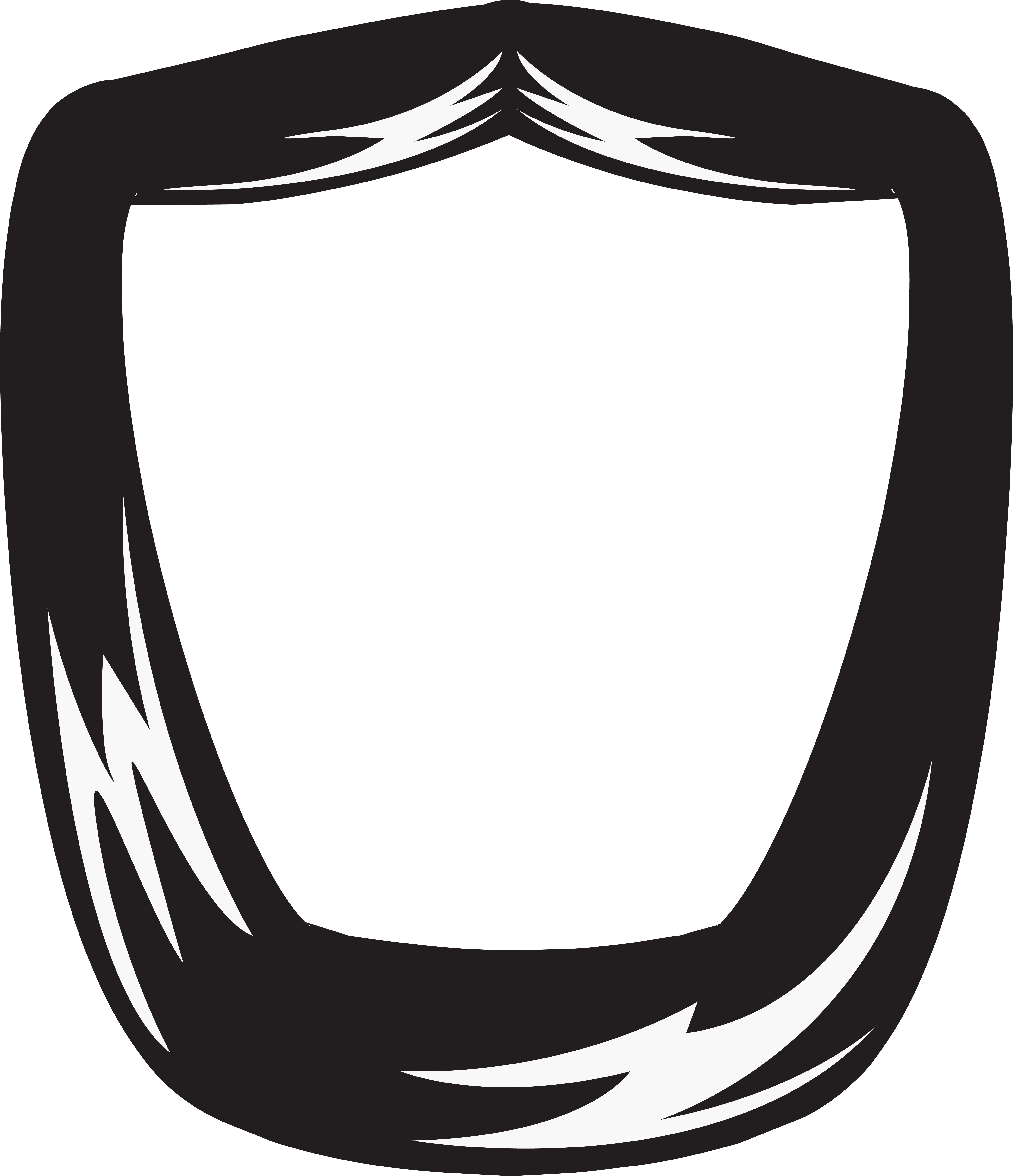 Beard Clipart Transparent (5345x6219), Png Download