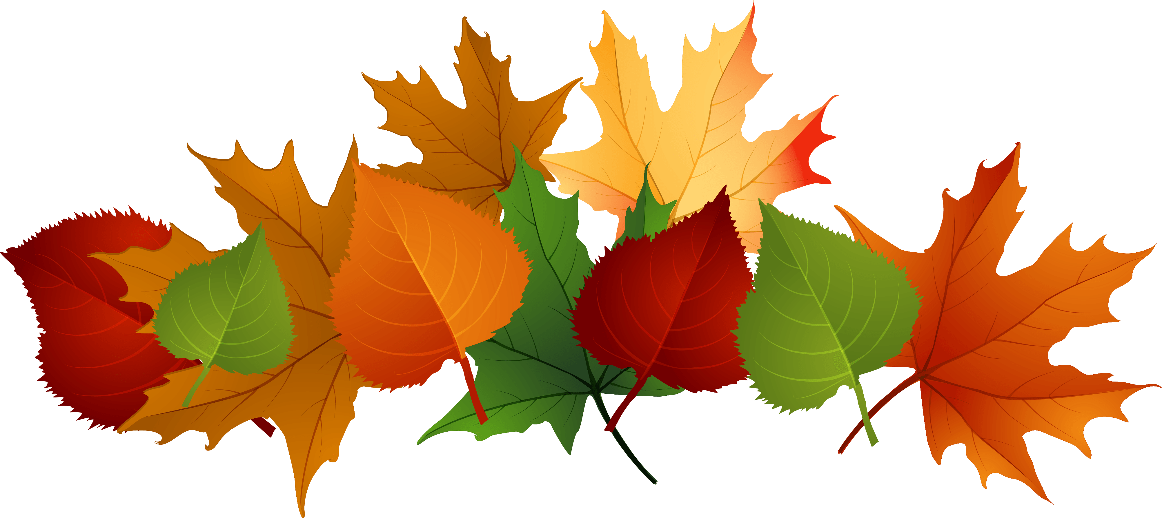 Handmade - Fall Clipart (4153x1988), Png Download