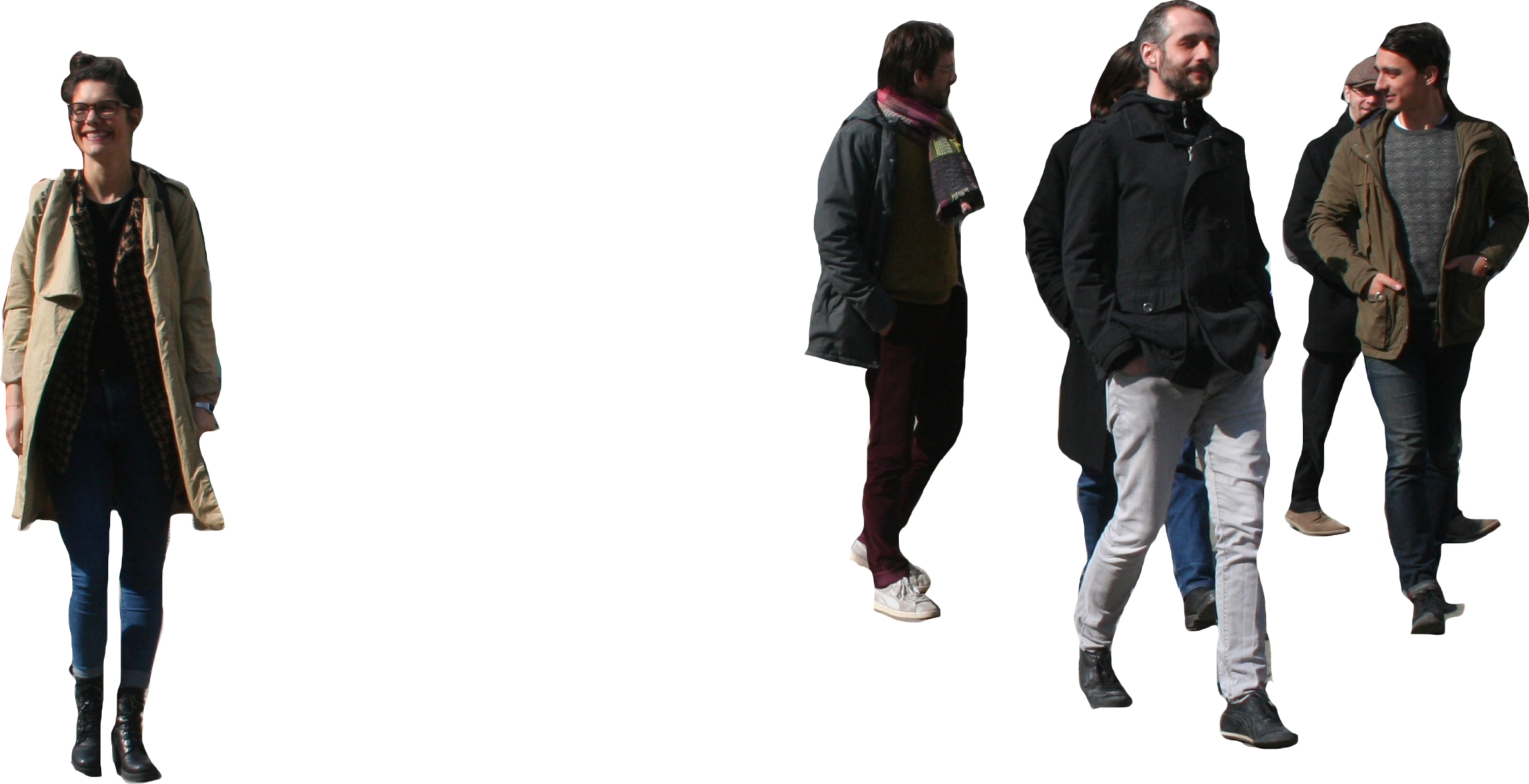 Png Of People - People Png Group (2373x1218), Png Download