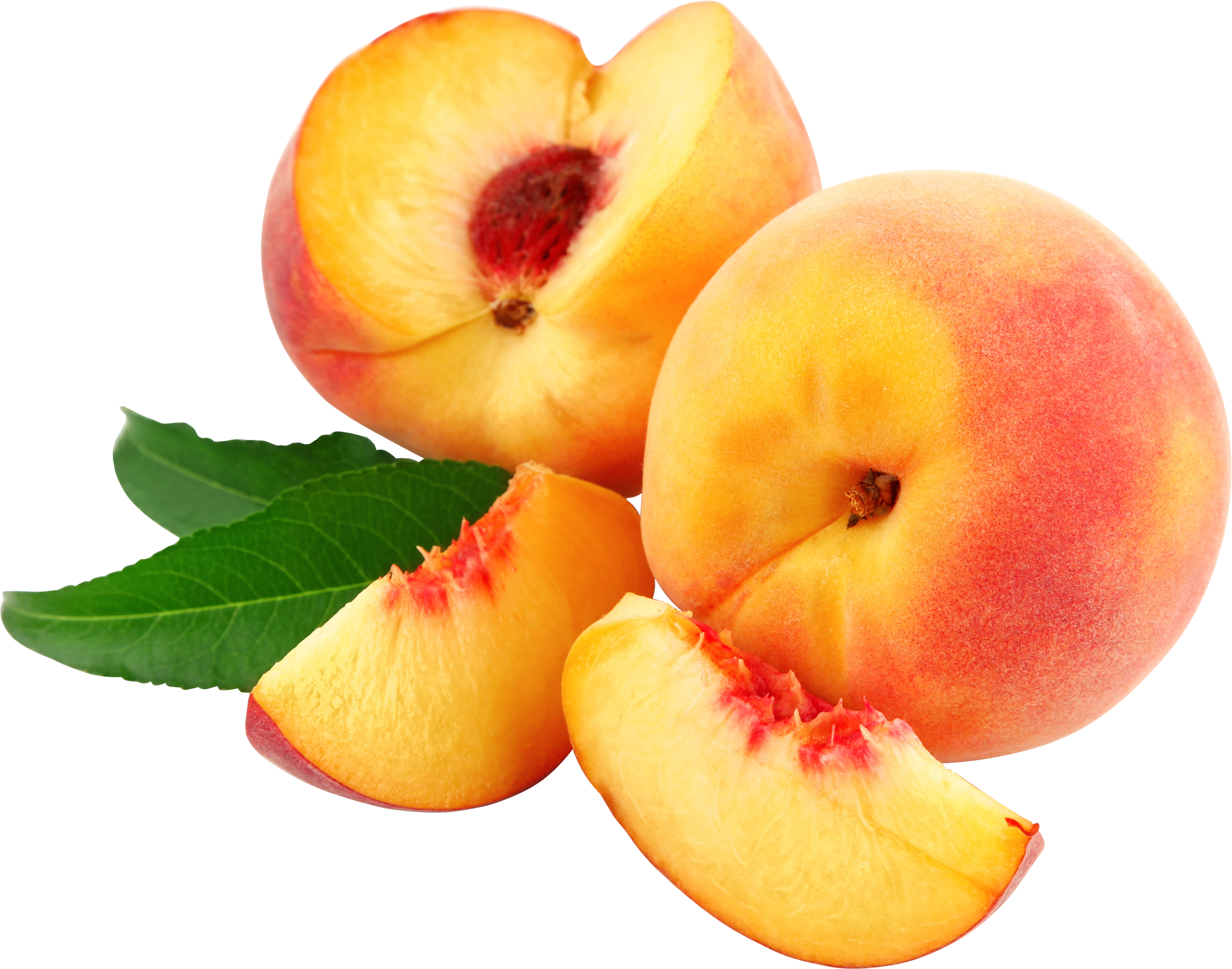 Scene Of Peaches - Peach Transparent (3000x2358), Png Download