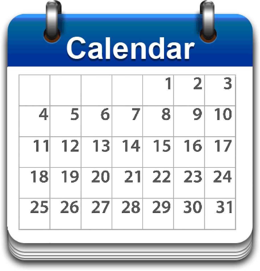 Related - Calendar Png (1000x1026), Png Download