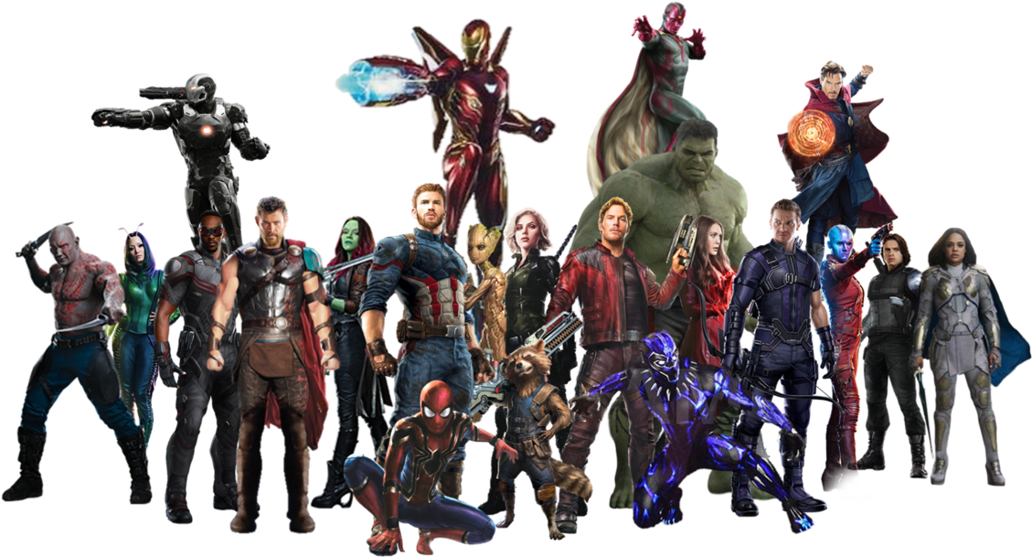 The Avengers Png - Avengers Infinity War Png (1141x699), Png Download