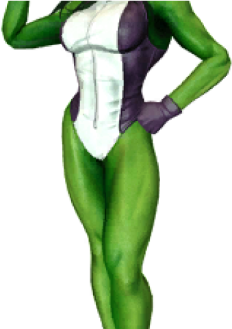 She Hulk Clipart Superhero Costume - Female She Hulk Png (640x480), Png Download