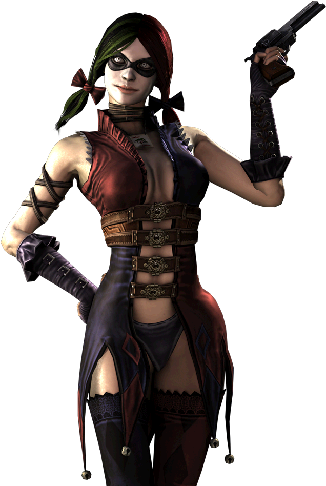 Harley Quinn Cg Art - Harley Quinn Injustice Costume (732x960), Png Download